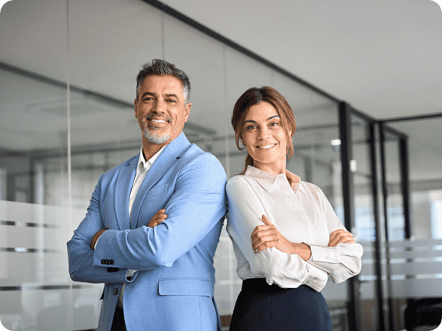 Professionals in an office