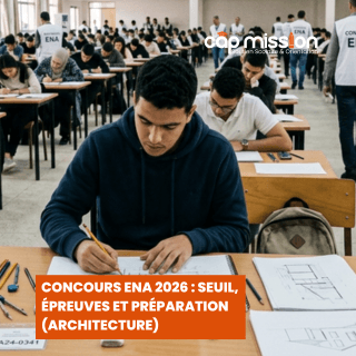 Concours d'accès aux Écoles Nationales d'Architecture (ENA) 2026
