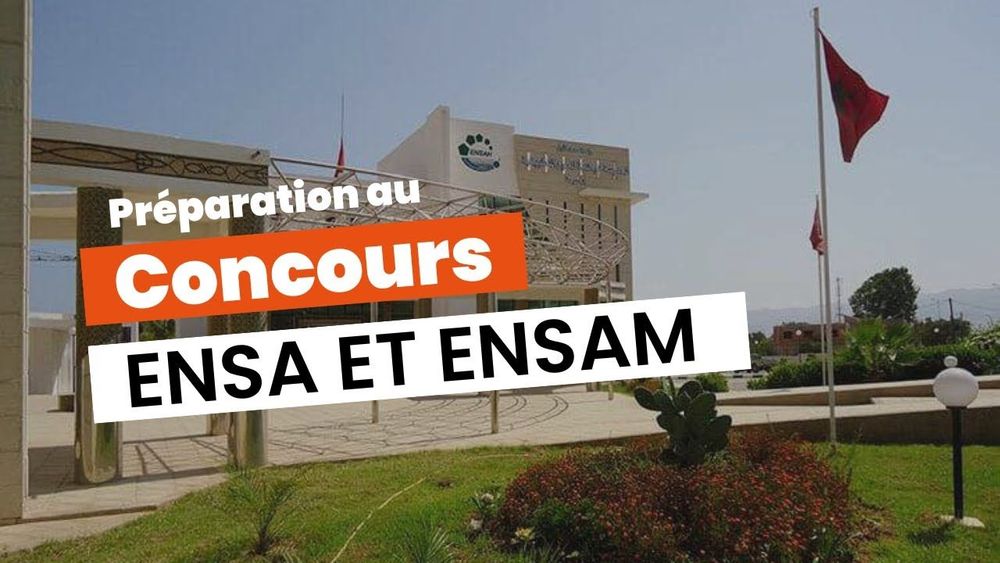 Préparation concours ENSA et ENSAM avec 75% taux de réussite 🤩